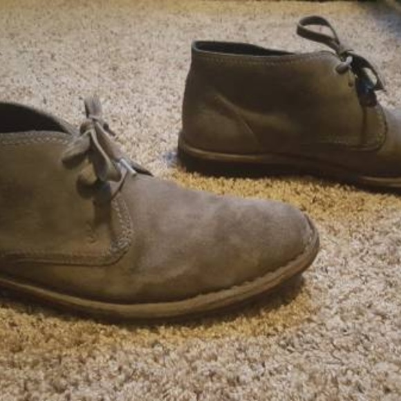 John Varvatos Men\'s Gray Chukka Boots main image 7